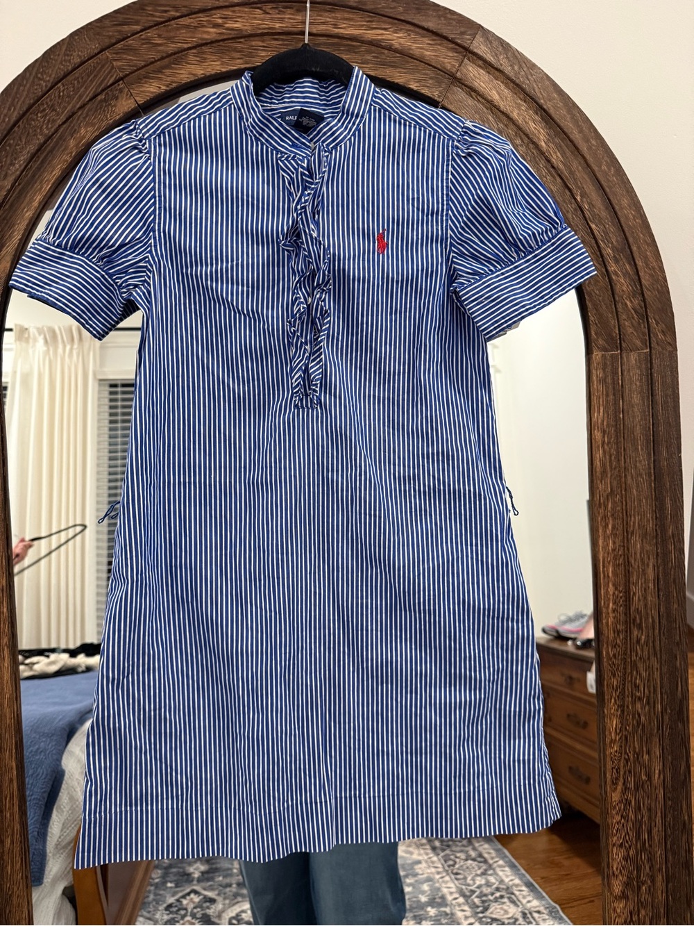 Girl’s Ralph Lauren Striped Dress, size 12